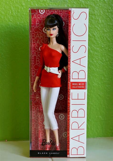 Barbie Basics Model No 03 Collection Red Series 2 “brunette Red Off