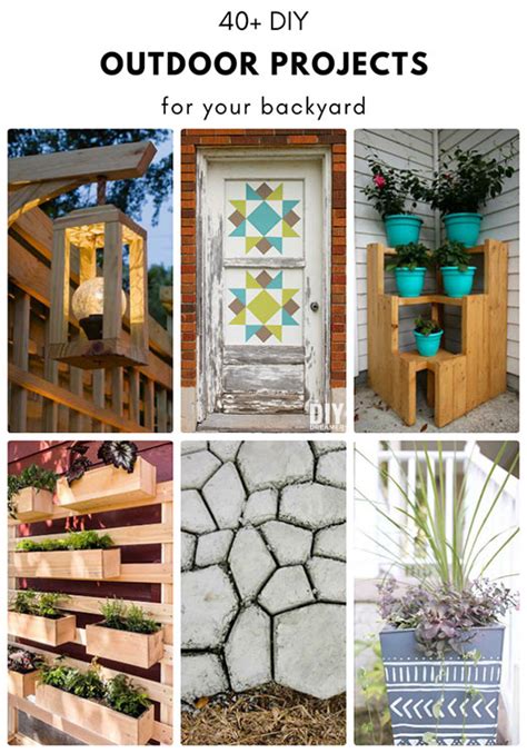 40 Diy Outdoor Projects For Your Backyard The Diy Dreamer