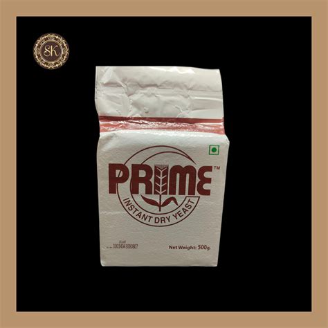 Prime Instant Dry Yeast Powder 500gm Sweetkraft Baking Supplies