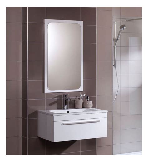 Noble Quatro Contemporary Curved Bathroom Mirror Uk
