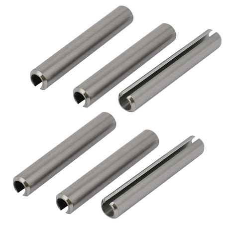 Uxcell M8x55mm 304 Stainless Steel Split Spring Dowel Tension Roll Pin