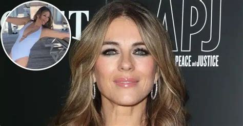 Elizabeth Hurley Shows Off Her Amazing Figure In New Swimwear Video