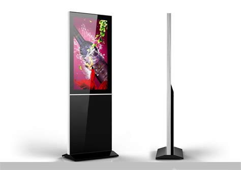 Vertical Ad Floor Stand Advertising Tv Wifi Media Player Led Digital