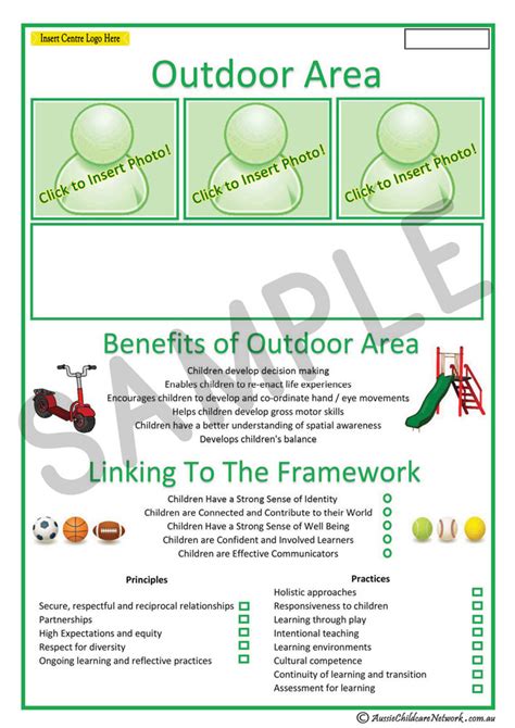 Interest Area Outdoor Area Aussie Childcare Network