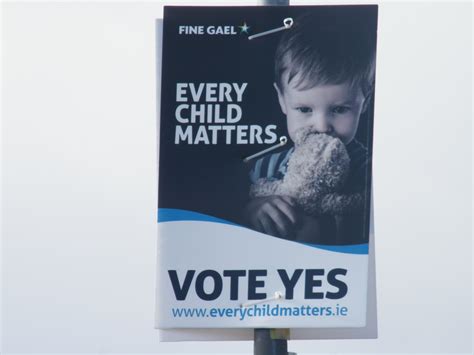 Dublin Opinion The Childrens Rights Referendum And Campaign Posters