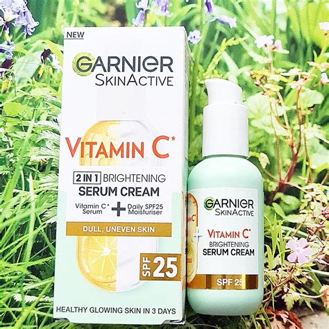 Garnier Skinactive Vitamin C 2in1 Brightening Serum Cream Serum Cream
