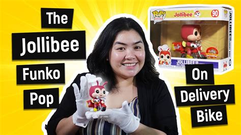 The Jollibee Funko Pop On Delivery Bike Unboxing And Review Youtube