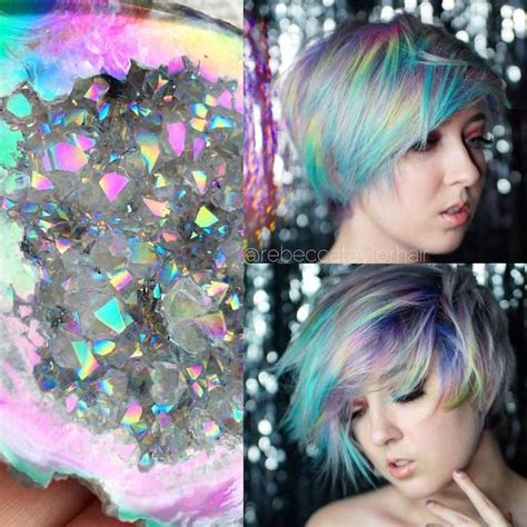 Geode Hair Trend Adds Pops Of Color Hidden Within Natural Hair Cool