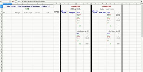 Forex Backtesting Spreadsheet Spreadsheet Downloa Forex Backtesting