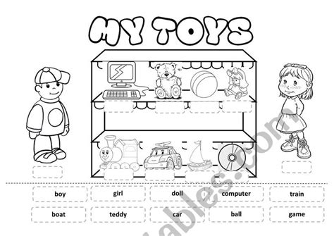 Toys Esl Worksheet By Nas7891
