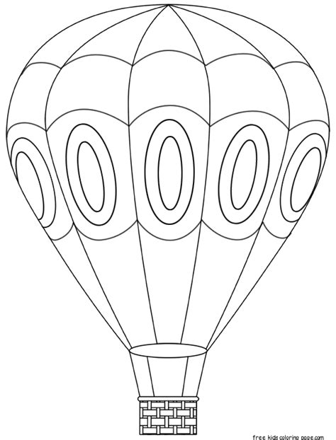 The air balloons in the activity sheets are sometimes surrounded by clouds, allowing kids to use their creative skills further to make the pictures more colorful. Printable hot air balloon coloring book pages for kidsFree ...