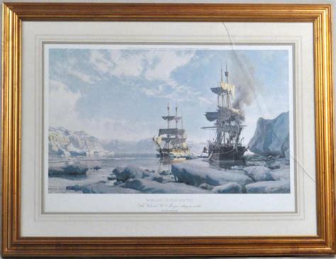 John Stobart Litho Whaling In The Arctic
