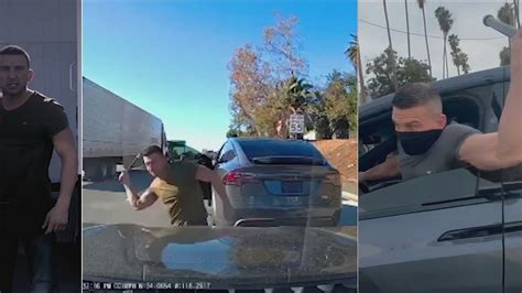 Pipe Wielding Tesla Driver Accused Of Serial Road Rage Attacks Arrested