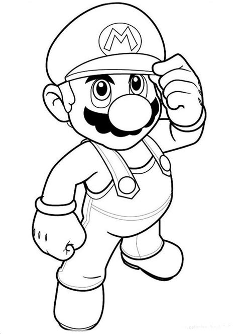 Desenho De Super Mario Bros Equipado Para Colorir Tudodesenhos Porn Sex Picture