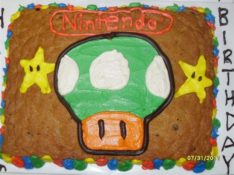 Super Mario Cookie Cake Super Mario