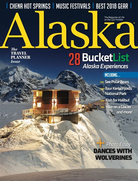 This Months Issue Alaska Magazine