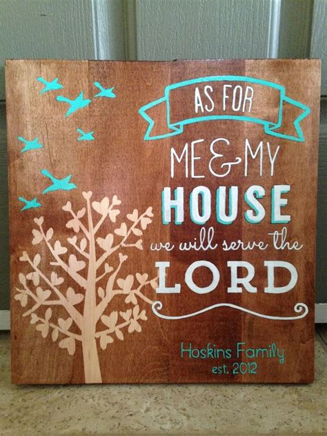 We did not find results for: Personalized "As for me and my house we will serve the ...