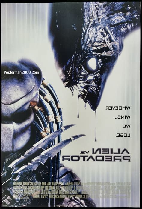 AVP Alien Vs Predator เอเลยน ปะทะ พรเดเตอร สงครามชงเจามฤตย แบบท Posterman