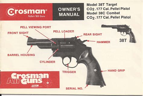 Crs38om Crosman 38 Owners Manual Crs38om 595 Jg Airguns Llc