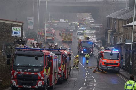 Major Incident Declared After Huge Fire Breaks Out At Mill Building