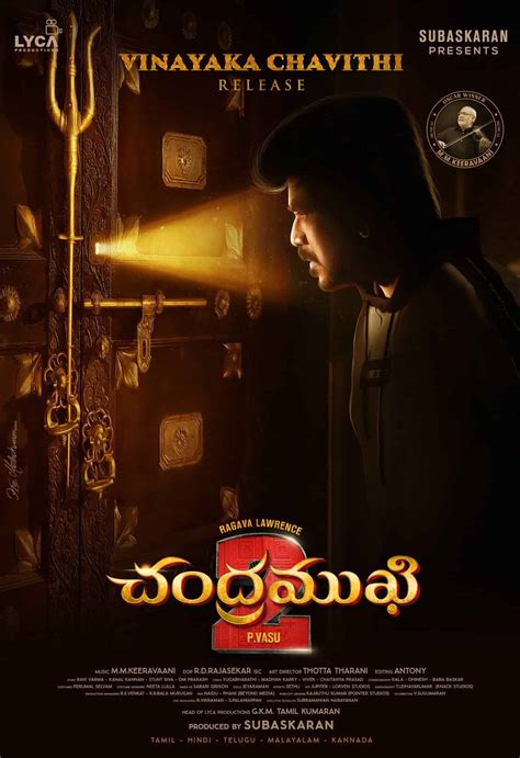 Lawrence Unveils First Look Posters Of P Vasus Chandramukhi 2 With