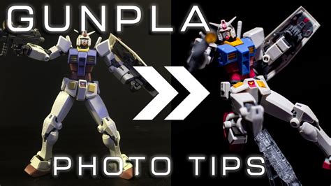 Gunpla Photography Tips Gunpla Tutorial Youtube