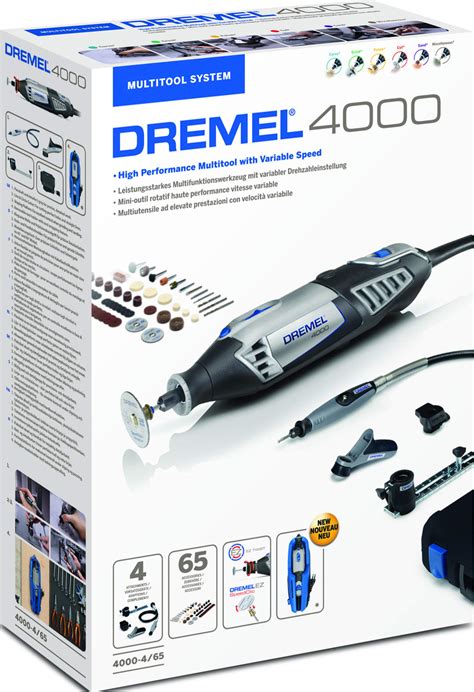 Buy Dremel 4000 Rotary Tool 175 W Rotary Multi Tool Kit With 4