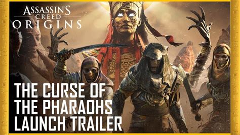 Assassins Creed Origins The Curse Of The Pharaohs Dlc Launch