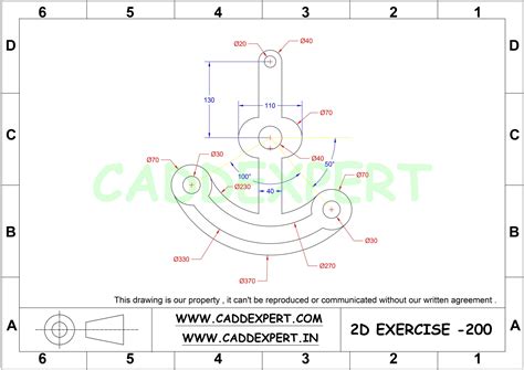 Autocad 2d Drawing Pdf Download Caddexpert