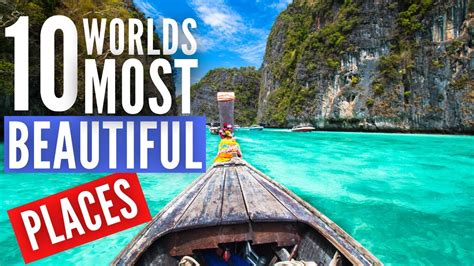 Top 10 Most Beautiful Places In The World That You Must See Flight