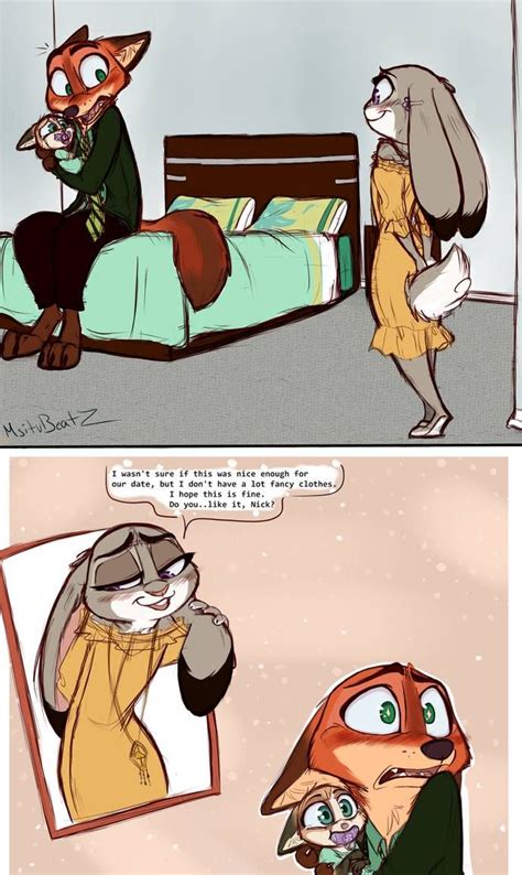 First Date By Credens Vita On Deviantart Zootopia Comic Zootopia