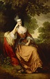 1777 Lady Anne Hamilton by Thomas Gainsborough (Detroit Institute of ...