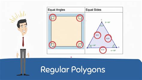 Difference Between Regular And Irregular Polygons Youtube