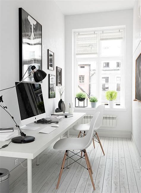 How To Create The Ultimate Black And White Office On A Budget