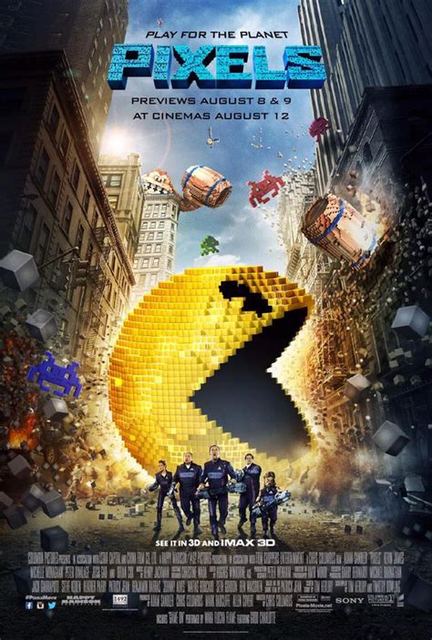 Pac Man And Donkey Kong Invade New Pixels International Poster