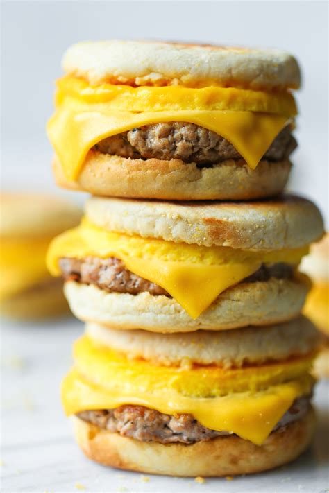 Good Kitchen Blog Freezer Sausage Egg And Cheese Breakfast Sandwiches