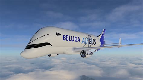 Airbus keeps its production and assembly network operating at full capacity using a fleet of beluga oversize cargo jetliners, including beluga st. Airbus Beluga XL|Autodesk Online Gallery