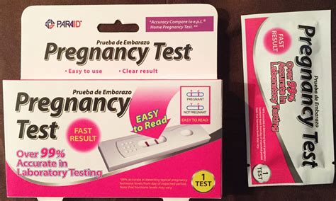 Para Aid Pregnancy Test Accuracy Pregnancy Tests And More Cpg Health