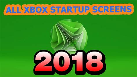 All Xbox Startup Screens Unused Concept Xbox Original 360 One One