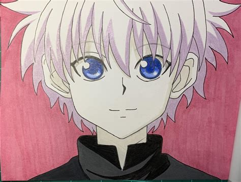 Ive Seen All These Killua Drawings Lately And I Decided To Make My Own