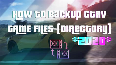 How To Backup Original Gta V Game Files From Steam Tutorial Very