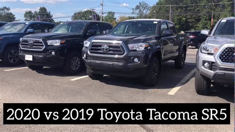 2020 Vs 2019 Toyota Tacoma Sr5 First Person Look You Decide Youtube
