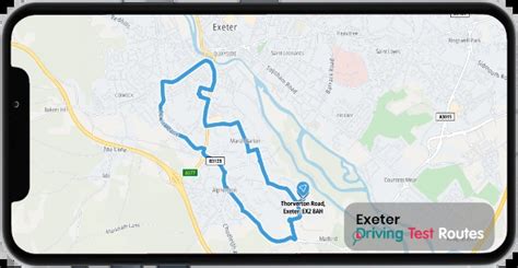 Driving Test Route Area Exeter Drive Academy