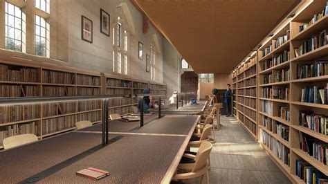 Exeter College Library University Of Oxford E Architect