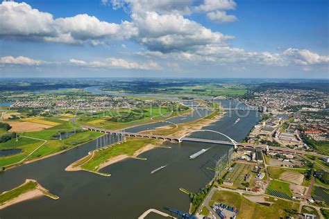 aerial view room for the river programme room for the waal nijmegen lent gelderland the