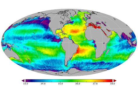 Nasa Salinity Smap Sea Surface Salinity Maps