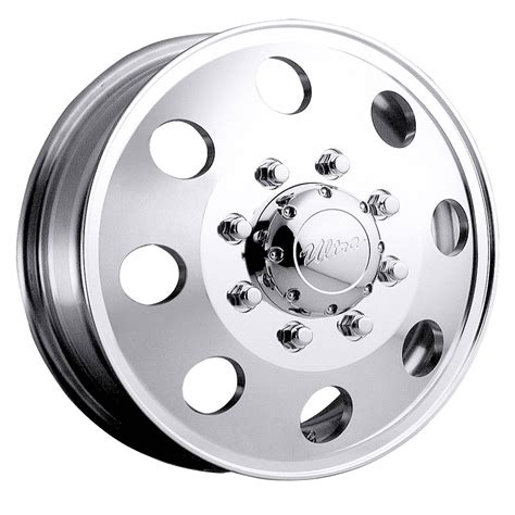 Ultra Wheels 002 Modular Dually Front Polished Rim Performance Plus