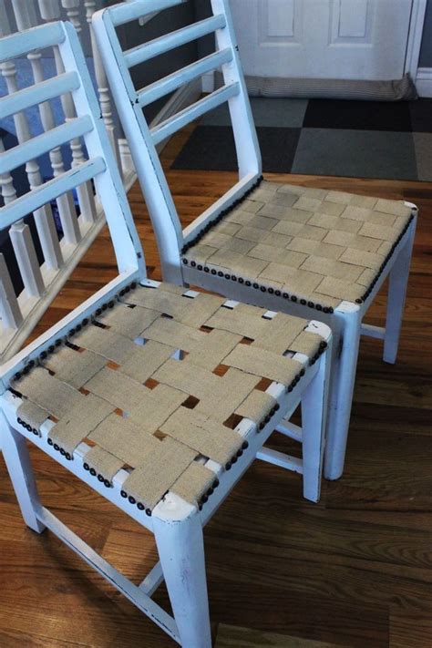 Diy Jute Chair Seat Give An Old Chair New Purpose