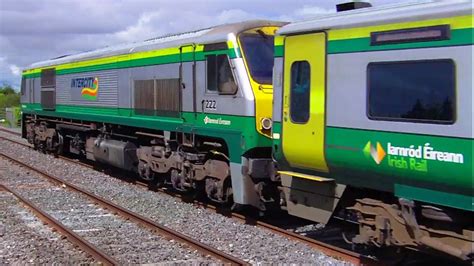 Irish Rail Mark 4 Intercity Train 201 Class Loco Monasterevin