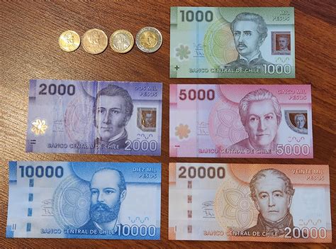 Current Issue Chilean Peso Clp Banknotes And Coins 🇨🇱 Rbanknotes